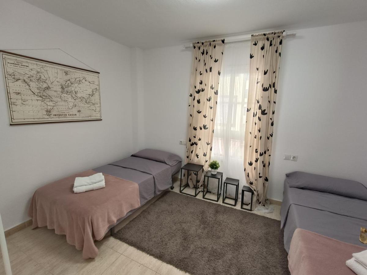 Apartamento Familiar Arcoiris Primera Linea De La Playa Callao Salvaje Luaran gambar