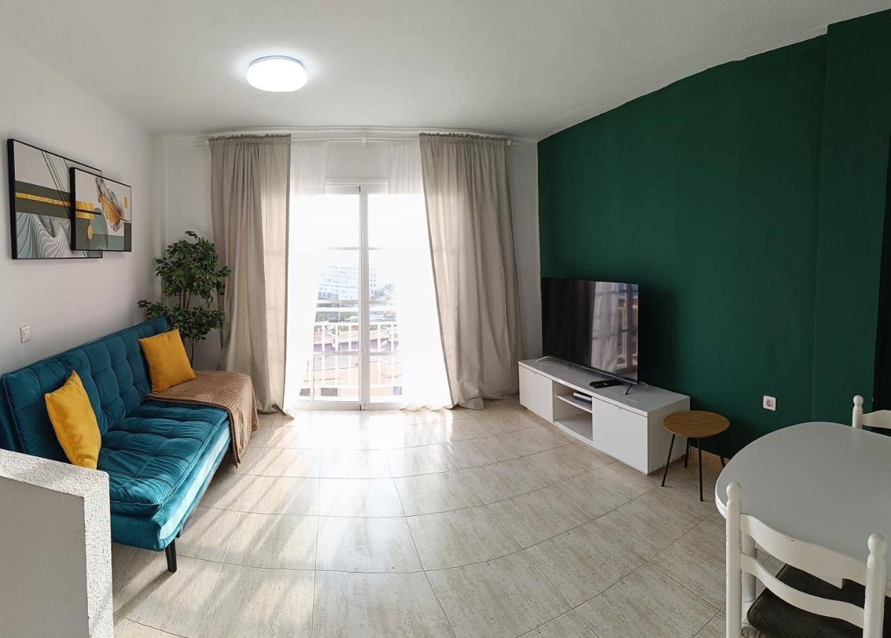 Apartamento Familiar Arcoiris Primera Linea De La Playa Callao Salvaje Luaran gambar